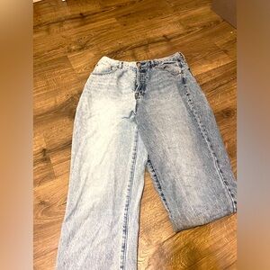 Pacsun two toned dad jeans !